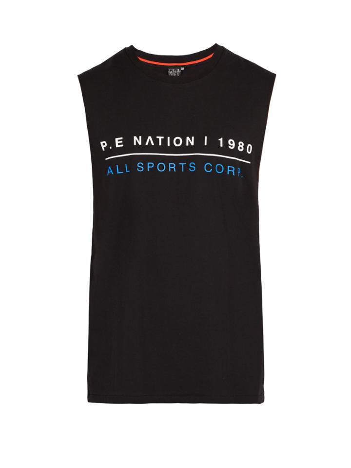 P.e Nation Cage Cotton Tank Top
