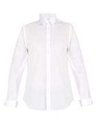 Matchesfashion.com Burberry - Double Cuff Cotton Shirt - Mens - White