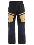 Matchesfashion.com Peak Performance - Gravity Panelled Soft-shell Ski Trousers - Mens - Navy