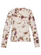 Matchesfashion.com Eckhaus Latta - Dirty Dye Long Sleeved Recycled Cotton T Shirt - Mens - Grey
