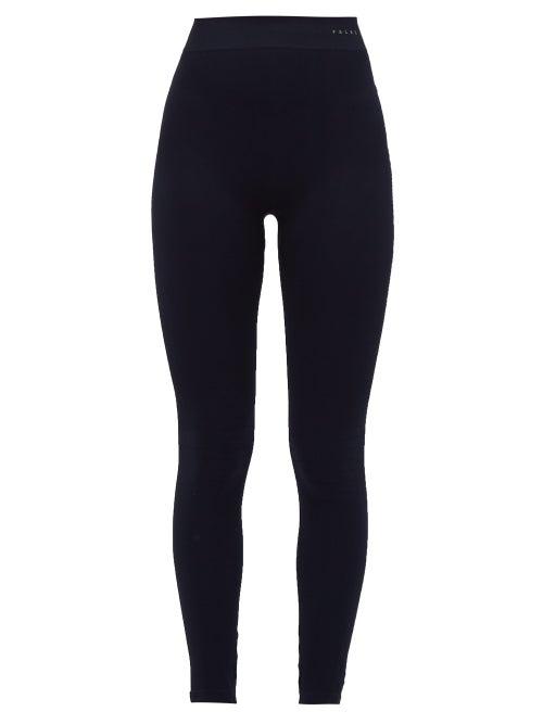 Matchesfashion.com Falke - High Rise Sports Leggings - Womens - Navy