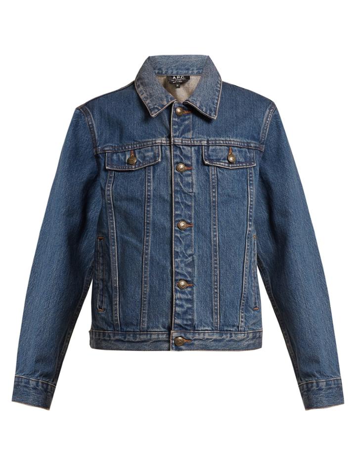 A.p.c. Cherry Denim Jacket