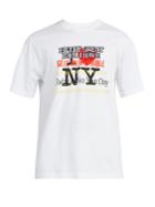 Vetements New York Tourist Printed Cotton T-shirt
