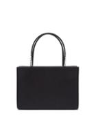 Ladies Bags Amina Muaddi - Amina Gilda Crystal-handle Silk-satin Box Bag - Womens - Black