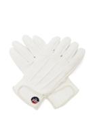 Fusalp - Glacier Softshell And Leather Gloves - Womens - White