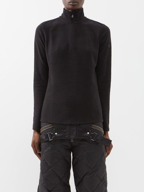 Bogner - Madita Quarter-zip Thermal Base-layer Top - Womens - Black