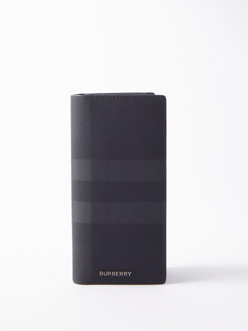 Burberry - Vintage-check Bi-fold Wallet - Mens - Black