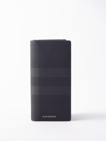 Burberry - Vintage-check Bi-fold Wallet - Mens - Black