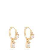 Theodora Warre Zircon And Gold-plated Earrings