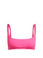 Matchesfashion.com Fisch - Colombier Bandeau Jersey Bikini Top - Womens - Pink