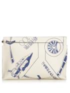 Loewe Blue Galaxy Leather Pouch