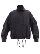 Raey - Oversized Drawstring Bomber Jacket - Mens - Navy
