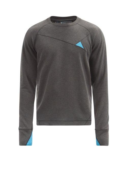 Matchesfashion.com Klttermusen - Huge Jersey Performance Top - Mens - Black