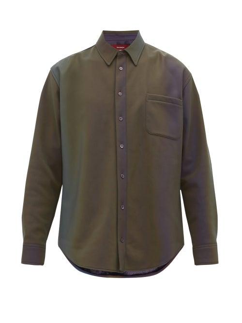 Matchesfashion.com Sies Marjan - Sander Reflective Shirt - Mens - Multi