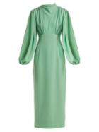 Emilia Wickstead Niamh Stretch-crepe Pencil Dress