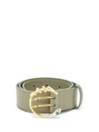 Matchesfashion.com Chlo - Snake C-buckle Leather Waist Belt - Womens - Green