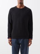 Paul Smith - Artist Stripe Cotton-jersey Pyjama Top - Mens - Black