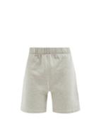Matchesfashion.com Lady White Co. - Elasticated Cotton-jersey Wide-leg Shorts - Mens - Grey