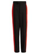 Kwaidan Editions Side-stripe Wool-twill Trousers