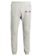 Champion X Beams Logo-printed Cotton-blend Track Pants