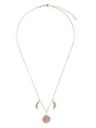 Jacquie Aiche Diamond & Rose-gold Necklace