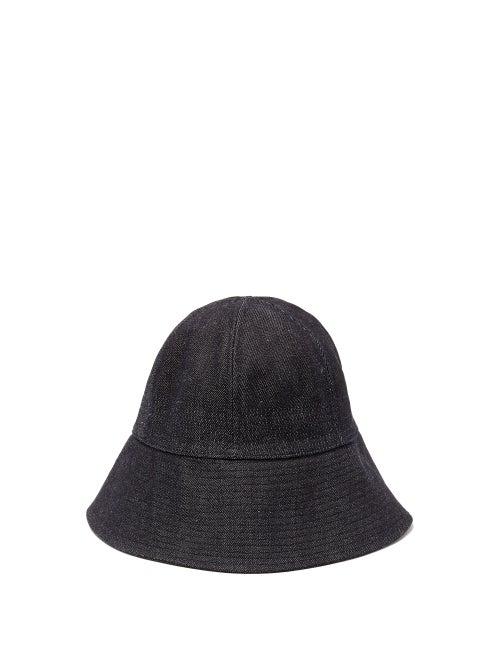 Matchesfashion.com Jil Sander - Oversized Denim Bucket Hat - Womens - Indigo