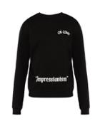 Matchesfashion.com Off-white - Crewneck Sweatshirt - Mens - Black