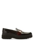 Tod's Spazzolato Leather Loafers