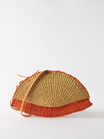 Ins Bressand - Akamae N.29 Elephant Grass Cross-body Bag - Womens - Orange Multi