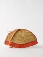 Ins Bressand - Akamae N.29 Elephant Grass Cross-body Bag - Womens - Orange Multi