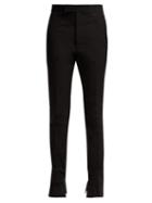 Matchesfashion.com Helmut Lang - Rider Slim Leg Cotton Blend Trousers - Womens - Black