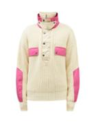 Isabel Marant - Dempsey High-neck Wool-blend Sweater - Mens - Cream Multi