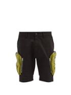 Matchesfashion.com Stone Island Shadow Project - Detachable-pocket Cotton-blend Shorts - Mens - Black