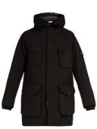 Stone Island Long-line Down-filled Hooded Coat