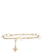 Matchesfashion.com Givenchy - Logo-engraved Metal Chain Belt - Womens - Gold