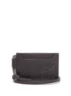 Mens Accessories Loewe - Anagram-embossed Leather Cardholder - Mens - Black