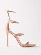 Gianvito Rossi - Uptown 105 Leather Sandals - Womens - Nude