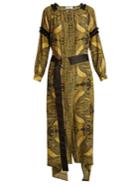 Amanda Wakeley Paisley-print Crepe De Chine Dress