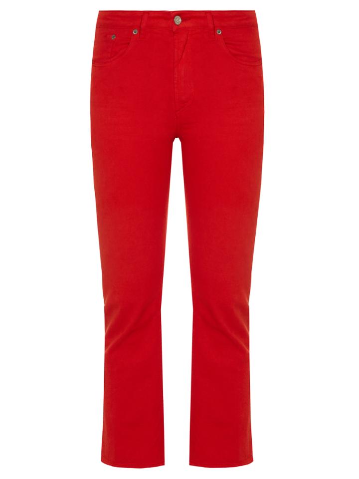 Golden Goose Deluxe Brand Kick-flare Cropped Jeans