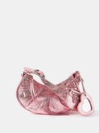 Balenciaga - Le Cagole Xs Studded Leather Shoulder Bag - Womens - Pink