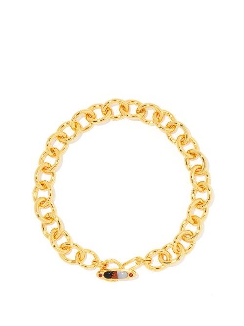 Lizzie Fortunato - Oro Gold-plated Chain Necklace - Womens - Gold