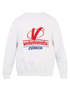 Vetements Crew-neck Jersey Sweatshirt