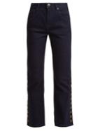 Chloé Mid-rise Kick-flare Cropped Jeans