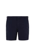Matchesfashion.com Orlebar Brown - Bulldog Cotton Twill Shorts - Mens - Navy