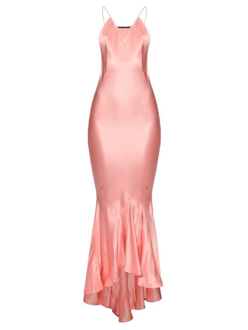 Haider Ackermann Iteso Silk-satin Maxi Dress