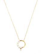 Matchesfashion.com Persee - Diamond, Pearl & 18kt Gold Pendant Necklace - Womens - Yellow Gold
