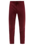 Polo Ralph Lauren - Fleece Tech Logo-embroidered Jersey Track Pants - Mens - Burgundy