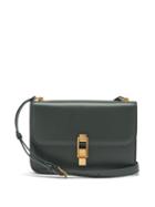 Matchesfashion.com Saint Laurent - Carr Medium Leather Shoulder Bag - Womens - Dark Green
