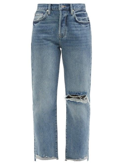 Matchesfashion.com Frame - Le Original Straight-leg Jeans - Womens - Mid Denim