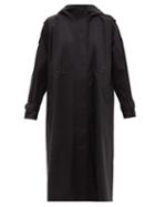 Ladies Rtw Moncler - Amarinthe Longline Shell Coat - Womens - Black